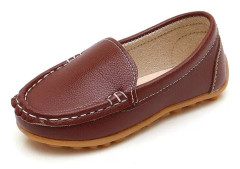 2850 Anti-Slip Dance Bean Shoes Home Children Shoes, Size: 37(Brown)