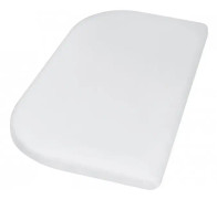 passform bomull för sidosäng 89 x 51 cm gul