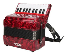SALALIS 8 Bas Dragspel IRIN 8 Bas Piano Dragspel 22 tangenter Spela musikinstrument för dragspelsmusik