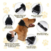 Svart Hund Bullerreducerande Öronmuffar, Hund Hörselskydd Öronmuffar