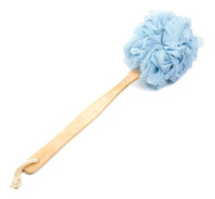 Loofah-svamp, loofah-ryggskrubb för dusch, badsvamp med