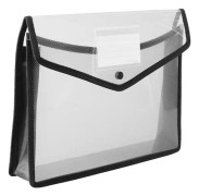 A4 filväska transparent filväska med stor kapacitet med business