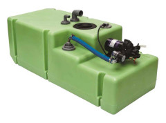 Vetus Dricksvattentank Premium 120l 12v Grönt 120 Liters