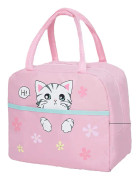 Söta Rosa katt Lunchpåsar