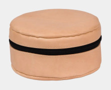 Läderfodral till stormkök Trangia Natur 27, beige, passar 27 Small