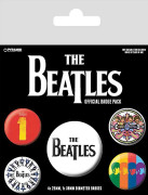 The Beatles Badge Pack Albums Official 5 pack 10 x 12.5 x 1.3 cm