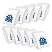 10-pack GN Airclean ersättningspåsar för dammsugare för Miele AirClean 3D GN dammsugarpåsar
