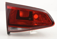 Slitdelar bakljus vänster VW Golf 7 från 2012 röd / svart