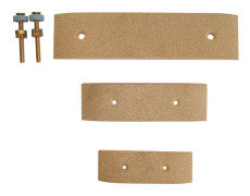 Oem Marine Sfärisk Kopparjordplatta Guld 203 x 64 mm