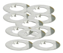 Vetus Propelleraxel Säkerhetsbricka 10 Enheter Silver 30 mm