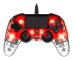 NACON Wired Illuminated Compact Controller Red - Gamepad - Sony Playstation 4