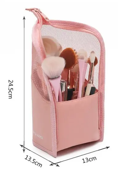 Case Make-up brush holder PINK pink