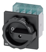 Siemens 3LD2003-0TK51, 4P, Sort, 400 V, 690 V, CCC, CSA, UL, VDE, EAC, CE, LRS, 400-690 V
