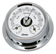 Talamex Barometer/termometer/hygrometer 125 Mm Silver