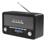 Köksradio Denver DAB-18 FM, DAB+ Väckningsfunktion Mörkgrå
