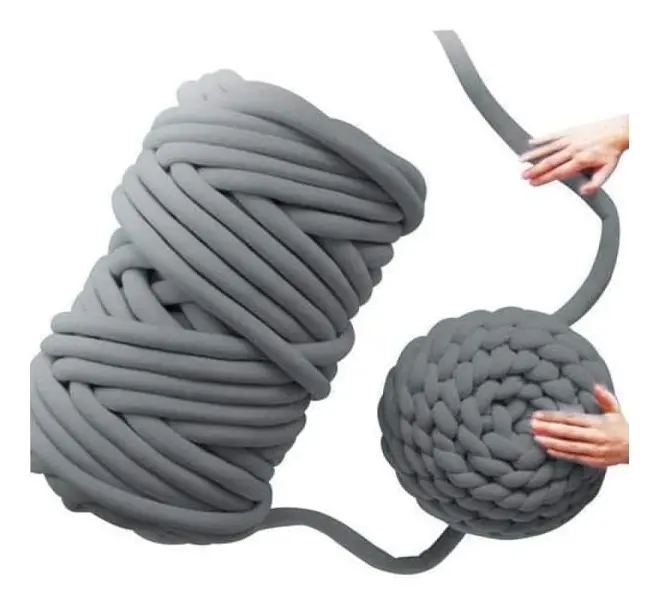 Tjock ullgarn Garn Ull Roving Virkning DIY Perfekt för Arm