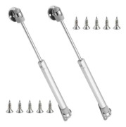 Gasfjädrar Gasfjädrar Stöd Stöd Kökskåpsdörr Gångjärn, Soft Close Lock Hinge[2 Pack] (100N)