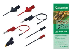 Hirschmann Test & Measurement PMS 0,64 SMD Mätledning-Set Svart, Röd 1 st