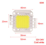 COB LED-chiplampor SMD-lampa 100W 50W 30W 20W 10W strålkastare 50W-Kallvit