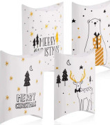 Påfyllningsbar adventskalender, 24 adventsgåvoaskar, DIY julklappsaskar, julklappslådor för pyssel och dekoration
