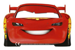 Cars Blixten McQueen festmask (6-pack)