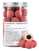 (bf 5/1-25) Raspberry Cheesecake Inc - saltlakrits med vit choklad cheesecake, digestive och hallon Haupt Lakrits