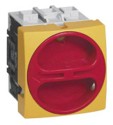 BACO 172401 Lastfrånskiljare 80 A 1 x 90 ° Gul, Röd 1 st