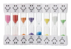 Tandborste Sand Timer Barn Badrumstillbehör Tand Timer för Barn Tandhygien Timglas