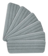 6 st moppkuddar (grå), mikrofiber spraymopp för spraymopp