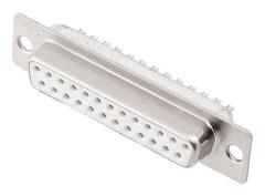 encitech DM25-SS-W 2108-0200-13 D-SUB stiftlista 180 ° Poltal: 25 Loddekop 1 stk Tray