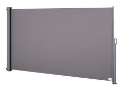 Rootz Sidomarkis - Markis - Sekretessmarkis - Solskydd - Sidorulle - Polyester - Grå - 3 x 1,6m