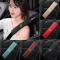 For Volvo Car Belt Shoulder Cover Xc60/xc40/s90/s60 Seat Belt Suede Cover (Pair, Black)