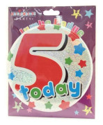 Apac Idag Glitter 5:e födelsedag badge