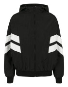 Urban Classics Parkas Crinkle Batwing Xxl Svart 2XL Kvinna
