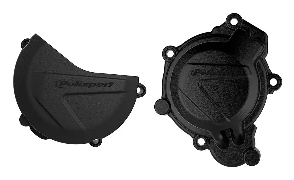 Polisport Off Road Kopplings- Och Tändningsskyddssats Ktm Sx/xc 125/150&husqvarna Tc125 16-18 Svart