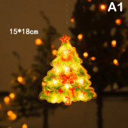 Jul LED Dekorativa sugkoppsljus Juldekoration A1 one size