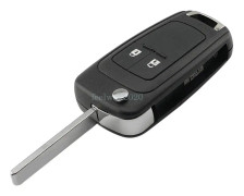 2 Button Flip Key Fob Case For Vauxhall Opel Zafira C 2014 2015 2016 2017 2018