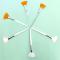 3-pack Utility ansikts makeup borstar