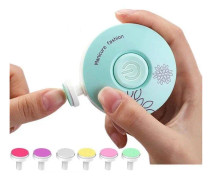 Baby / Vuxen nageltrimmer - nagelfilssats med 6 ersättningsdynor