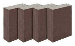 Set med 4 slipblock/svampar för våt och torr slipning, superfin (kornstorlek 320 till 400)