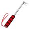 1pc red 2m telescopic handheld flagpole, portable,