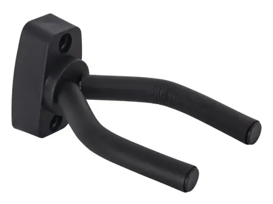 Gitarrväggfäste, Gitarrväggfäste, Ukulele Väggfäste, Elgitarr, Klassisk Gitarr, Bas, Gitarrvägg Hängare, Svart (1PC)