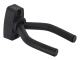 Gitarrväggfäste, Gitarrväggfäste, Ukulele Väggfäste, Elgitarr, Klassisk Gitarr, Bas, Gitarrvägg Hängare, Svart (1PC)