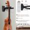 Gitarrväggfäste, Gitarrväggfäste, Ukulele Väggfäste, Elgitarr, Klassisk Gitarr, Bas, Gitarrvägg Hängare, Svart (1PC)