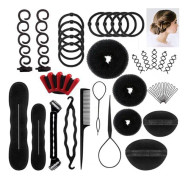 13 st hårstyling set, hårdesign stylingverktyg tillbehör DIY hårtillbehör hårmodellering verktygssats frisör kit set magisk enkel snabb sp