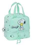 Lunchlåda Snoopy Groovy Grön 20 x 20 x 15 cm