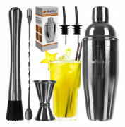 Proffsig bartenderkit med 6 delar för hemmafesten!