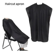 TG Svart Tyg Professionell Frisörsalong Nylon Sjal Cape