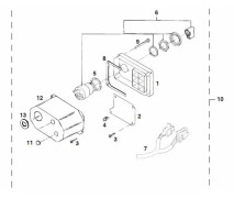Vetus Motorpanel Mp10 Solas Complete Silver