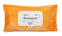 Desinfektion Serviet PLUM Ethanol Disinfection Wipe mini 20x20 cm Orange,12 pk x 100 stk/krt
